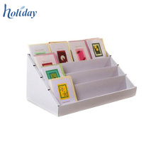 Store Countertop Cardboard Gift Card Display Stands